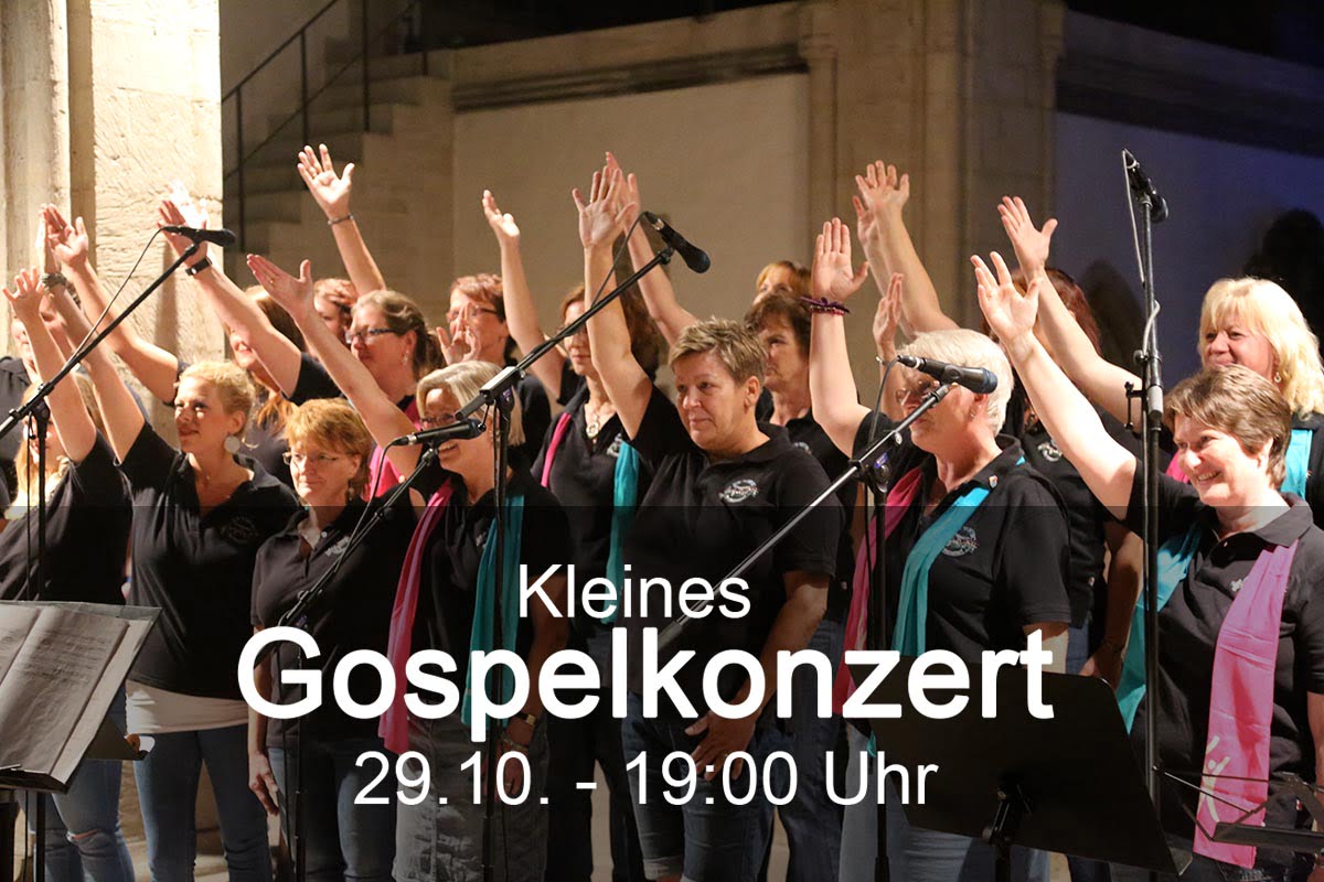 Kleines Gospelkonzert 29.10.2022