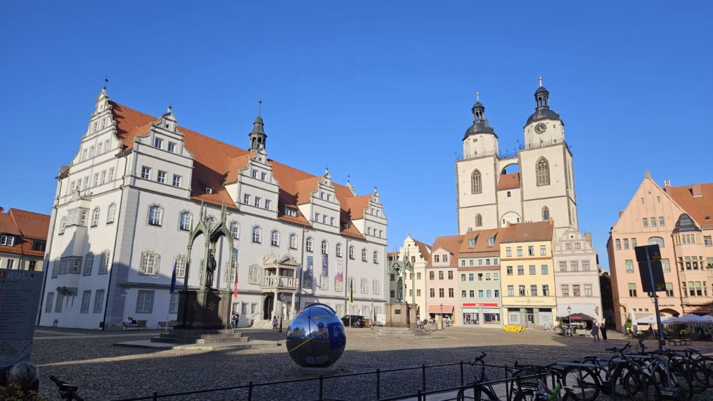 Marktplatz der Lutherstadt Wittenberg